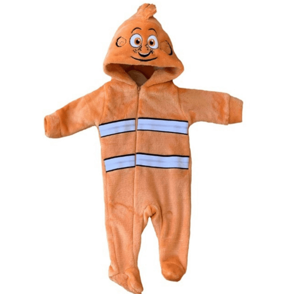 Embroidered Nemo Baby Bodysuit